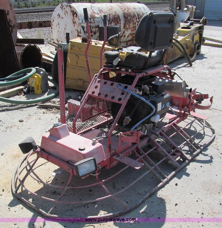 image for item E2140 Allen 8' ride-on power trowel