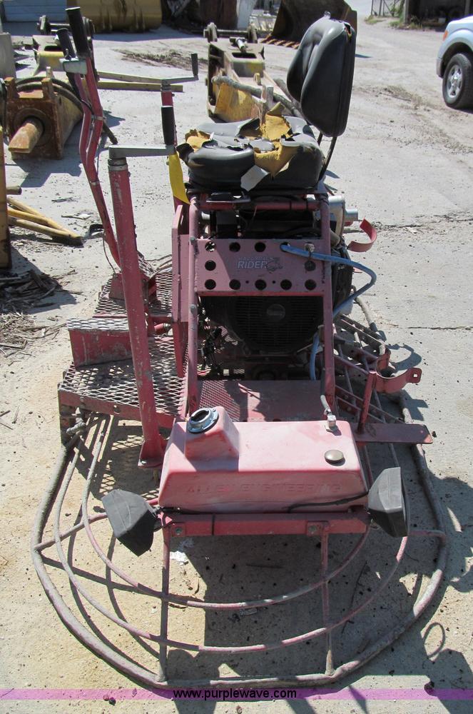 image for item E2140 Allen 8' ride-on power trowel