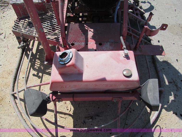 image for item E2140 Allen 8' ride-on power trowel