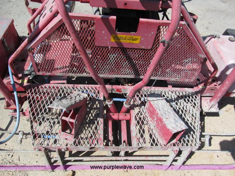 image for item E2140 Allen 8' ride-on power trowel