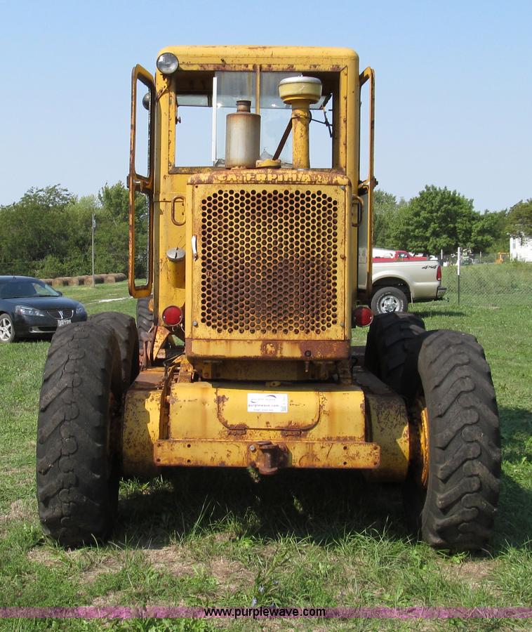 image for item E3503 1963 Caterpillar 12E motor grader