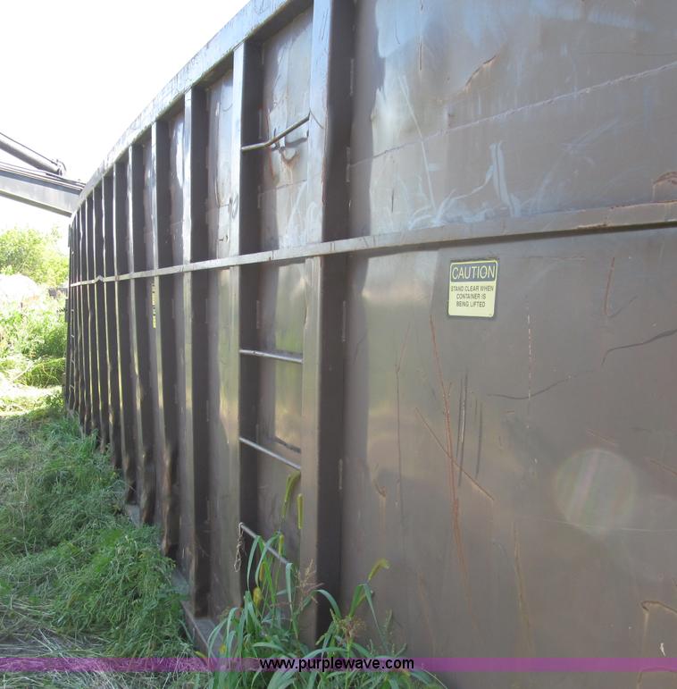 image for item F5510 Nedland Industries roll-off dumpster