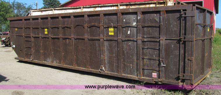 image for item F5512 Nedland Industries roll-off dumpster