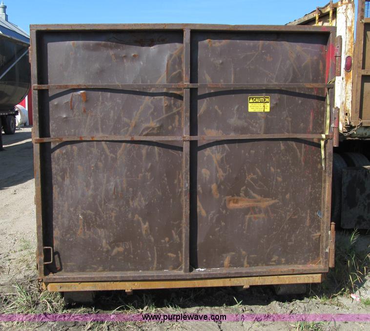 image for item F5512 Nedland Industries roll-off dumpster