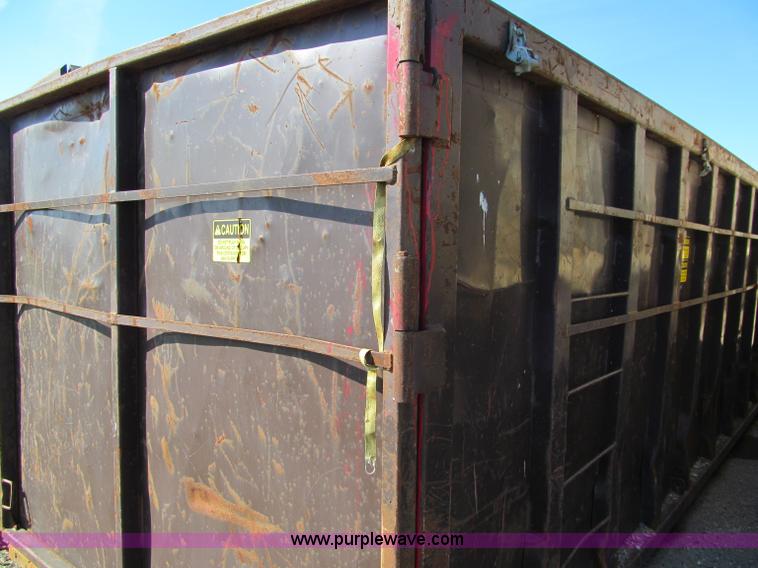 image for item F5512 Nedland Industries roll-off dumpster