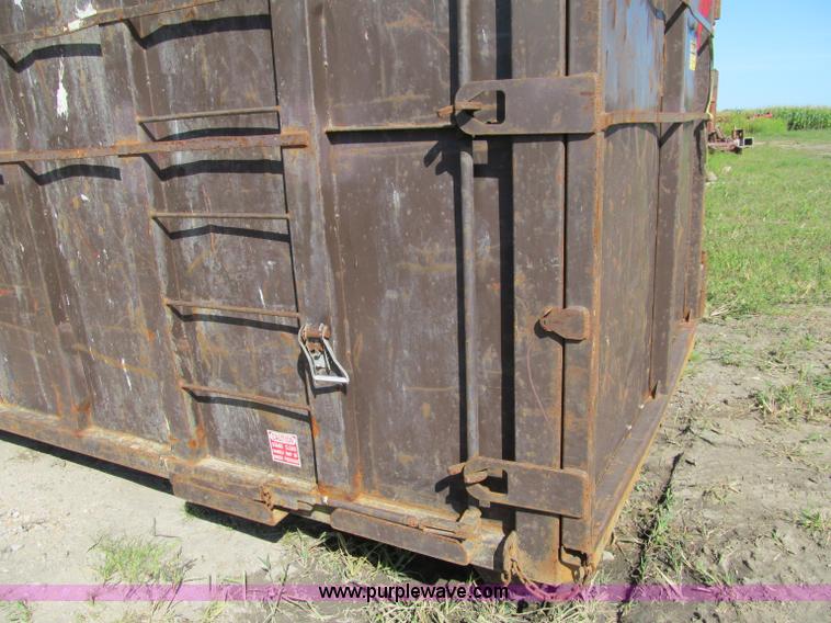 image for item F5512 Nedland Industries roll-off dumpster