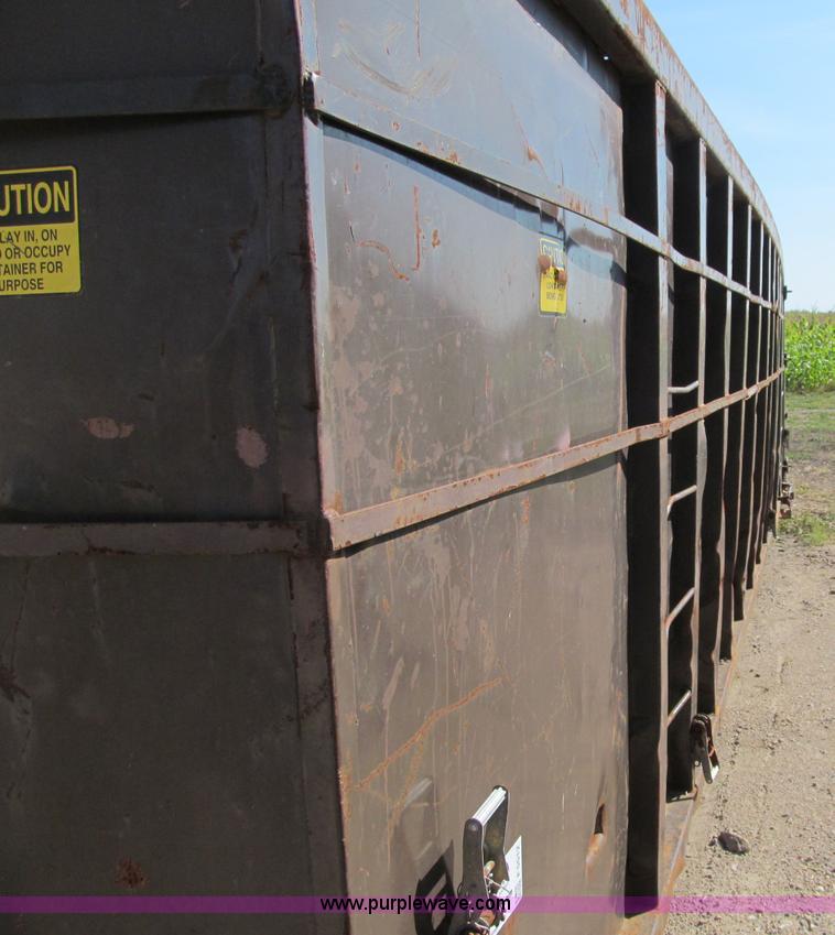 image for item F5512 Nedland Industries roll-off dumpster