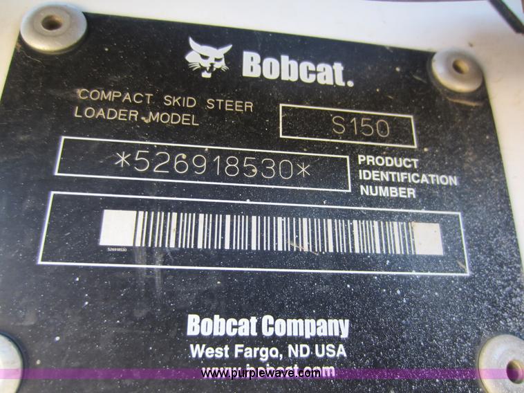 image for item F6517 Bobcat S150 skid steer