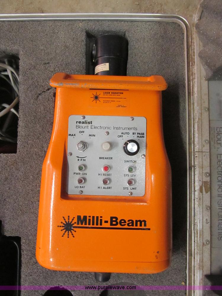 image for item K9355 Blount Electronics Milli-Beam rotary laser level