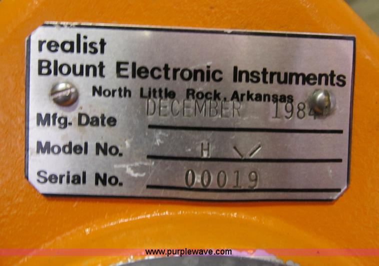 image for item K9355 Blount Electronics Milli-Beam rotary laser level