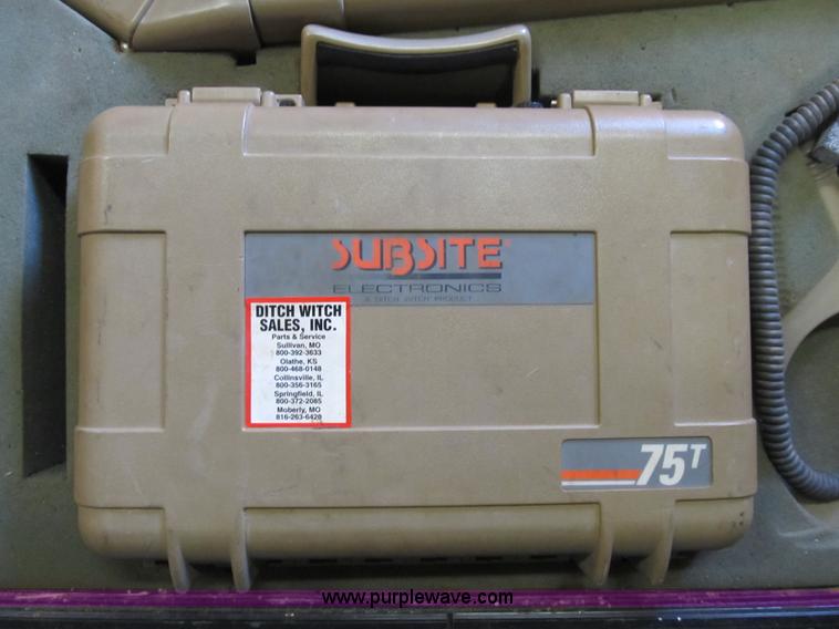 image for item K9357 Ditch Witch subsite utility line locator