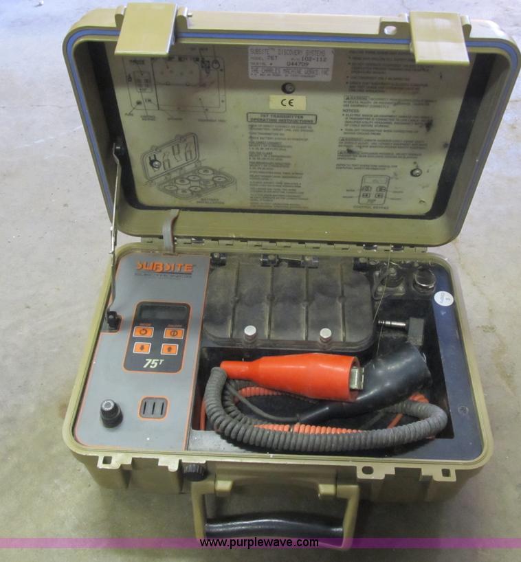 image for item K9357 Ditch Witch subsite utility line locator