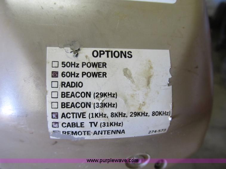 image for item K9357 Ditch Witch subsite utility line locator