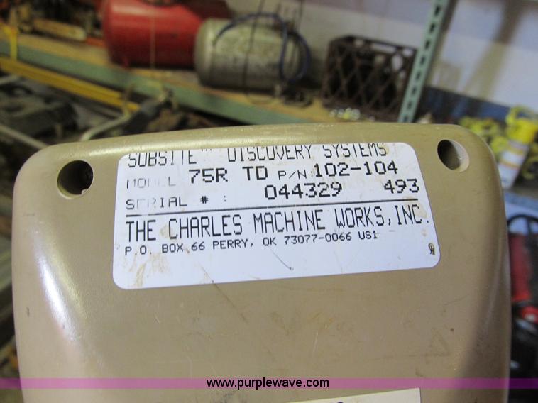 image for item K9357 Ditch Witch subsite utility line locator