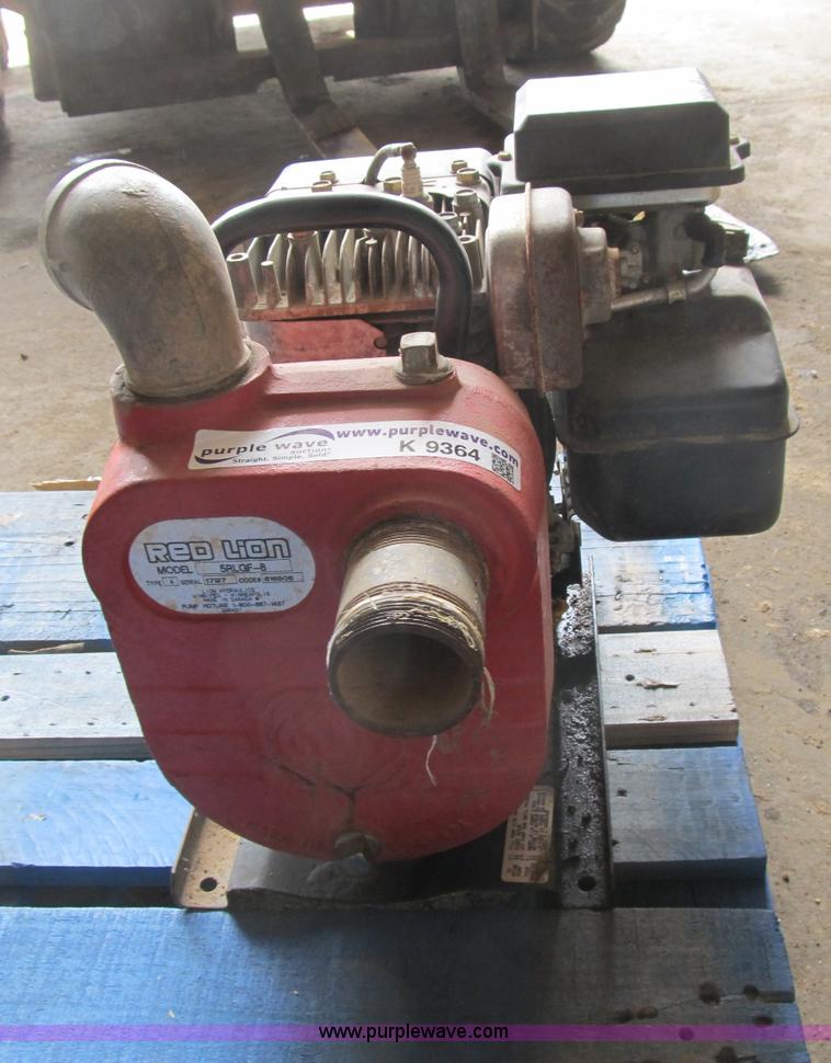 image for item K9364 Red Lion dewatering pump