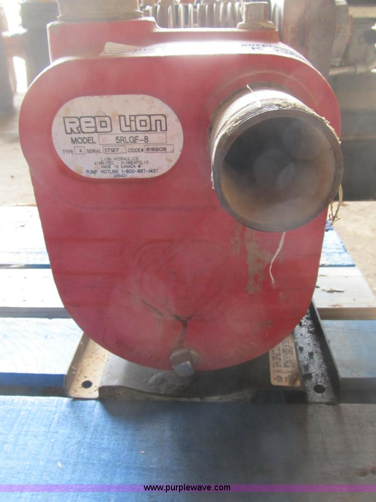 image for item K9364 Red Lion dewatering pump