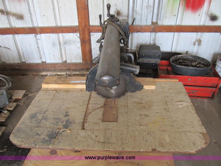 image for item K9369 Dewalt radial arm saw