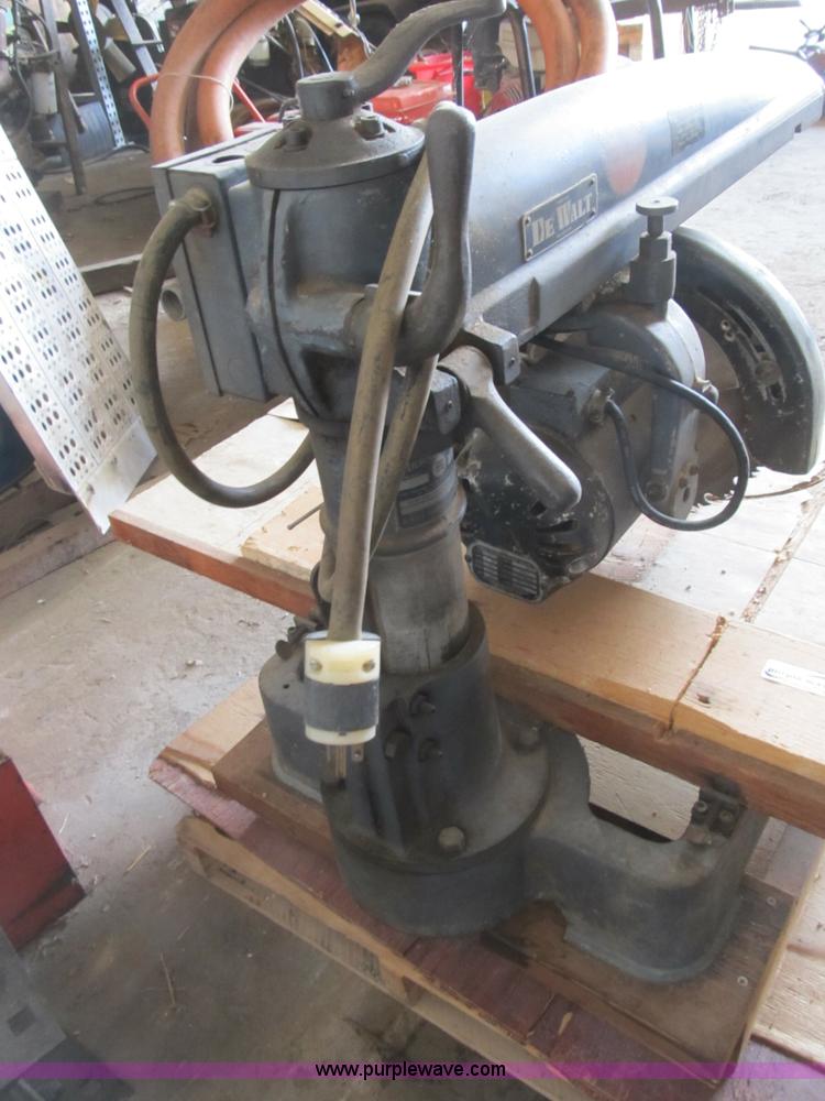 image for item K9369 Dewalt radial arm saw