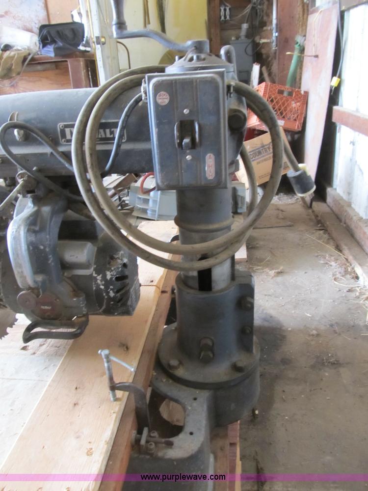 image for item K9369 Dewalt radial arm saw