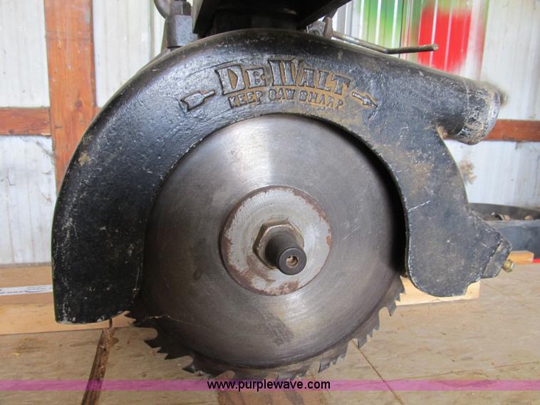 image for item K9369 Dewalt radial arm saw