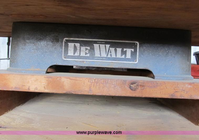 image for item K9369 Dewalt radial arm saw