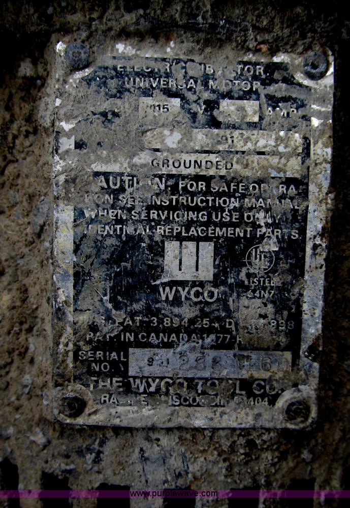 image for item K9593 Wyco 8' pencil vibrator