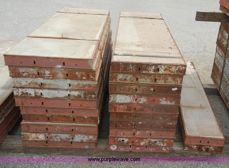 image for item U9285 Assorted Symons 4'L concrete forms