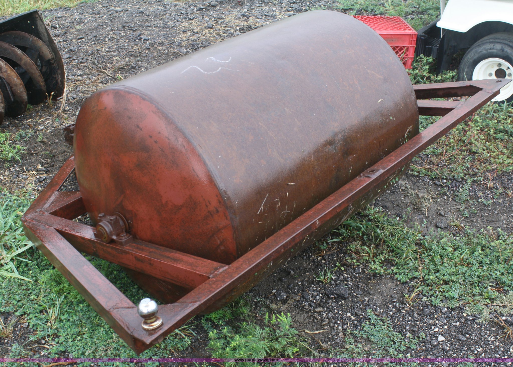 Pull type smooth drum roller in Paola, KS Item K9858 sold Purple Wave