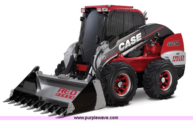 image for item B1474 2011 Case IH SV250 "RED POWER" skid steer