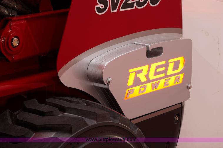 image for item B1474 2011 Case IH SV250 "RED POWER" skid steer