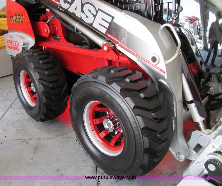 image for item B1474 2011 Case IH SV250 "RED POWER" skid steer