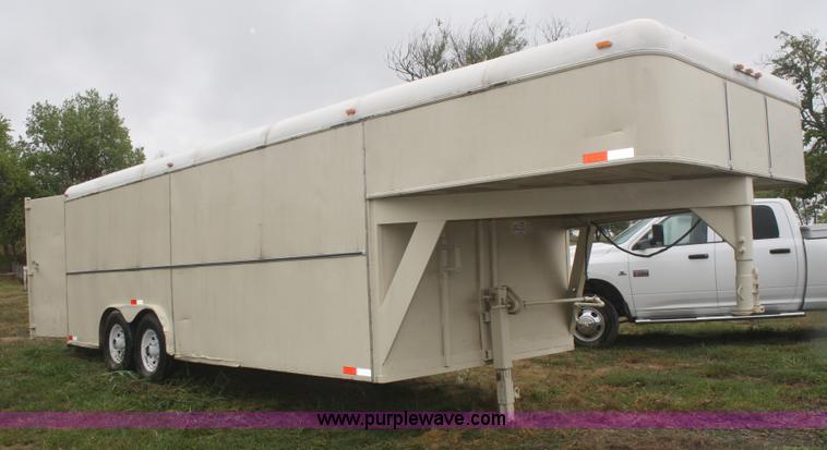 image for item B6886 1991 Diamond double axle enclosed trailer