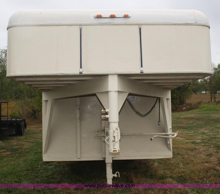 image for item B6886 1991 Diamond double axle enclosed trailer