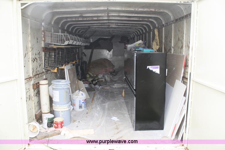 image for item B6886 1991 Diamond double axle enclosed trailer