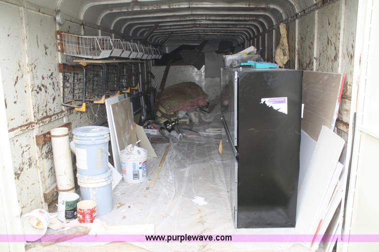 image for item B6886 1991 Diamond double axle enclosed trailer