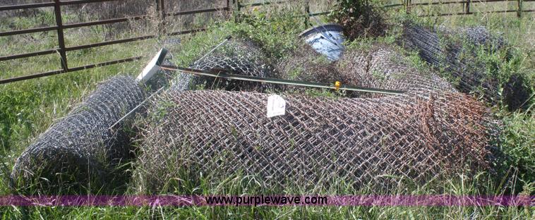 image for item B6907 Chain link fence and gates