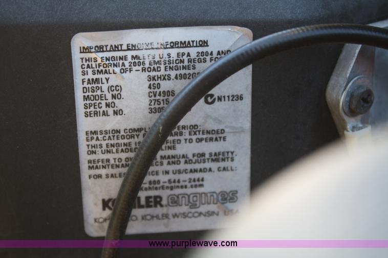 image for item B6945 Husqvarna CZ4817 Cunsumer Z ZTR mower