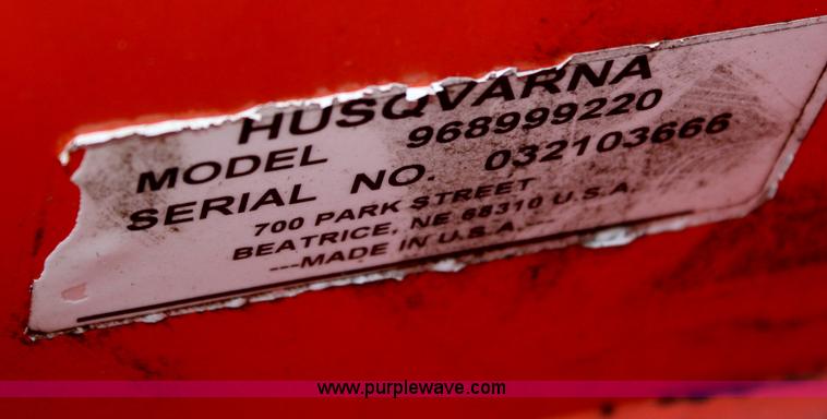 image for item B6945 Husqvarna CZ4817 Cunsumer Z ZTR mower