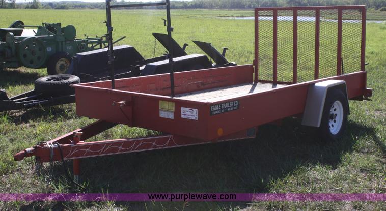 image for item B6987 2003 Eagle 12' trailer