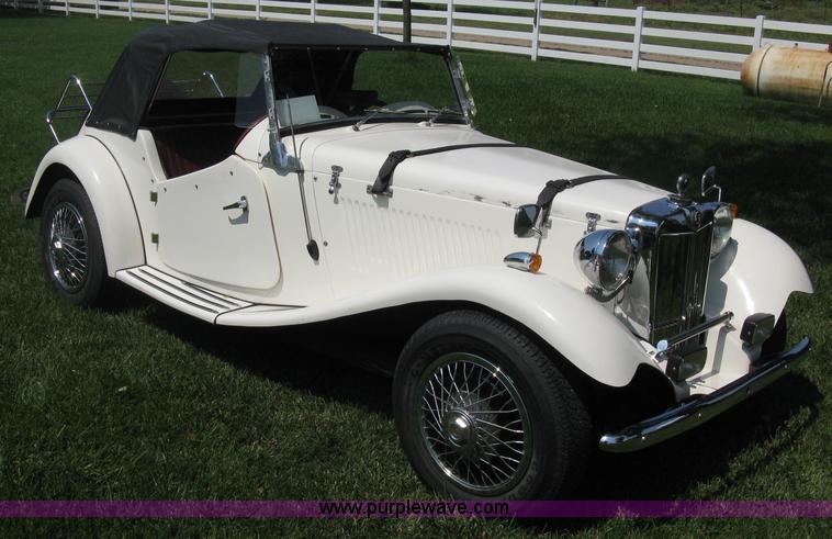 image for item B8070 1988 1952 MG-TD replica kit car