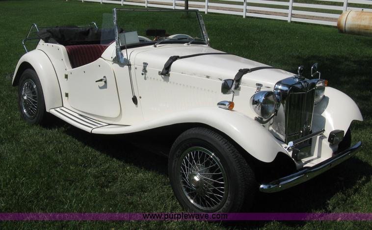 image for item B8070 1988 1952 MG-TD replica kit car