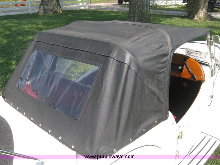 image for item B8070 1988 1952 MG-TD replica kit car