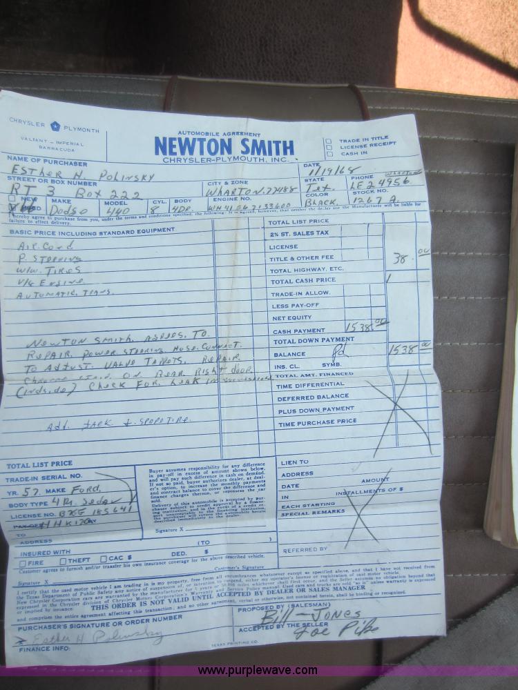 image for item D5637 1966 Dodge Coronet 440