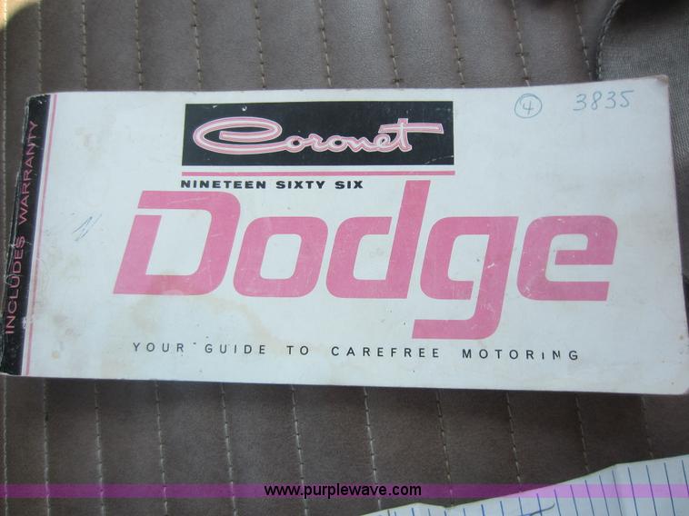 image for item D5637 1966 Dodge Coronet 440