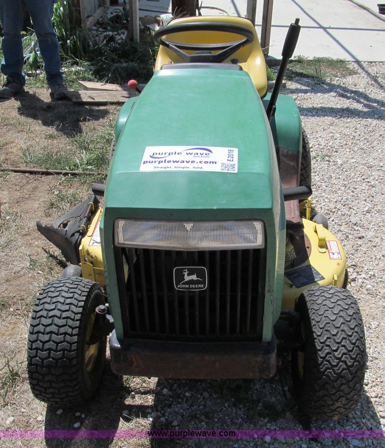 image for item E2018 John Deere 170 lawn mower