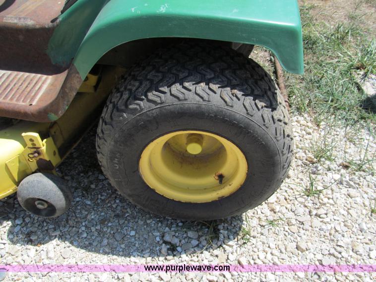 image for item E2018 John Deere 170 lawn mower