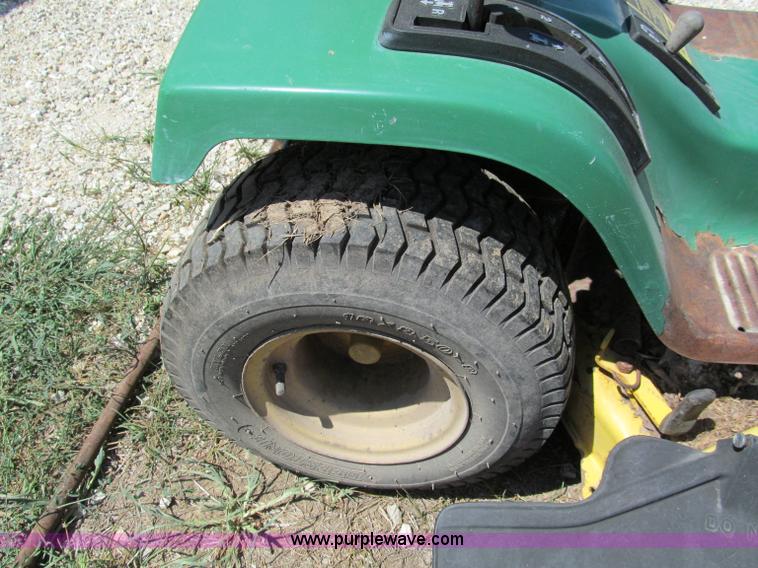 image for item E2018 John Deere 170 lawn mower