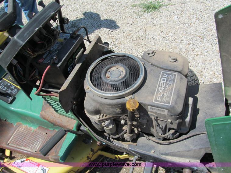 image for item E2018 John Deere 170 lawn mower