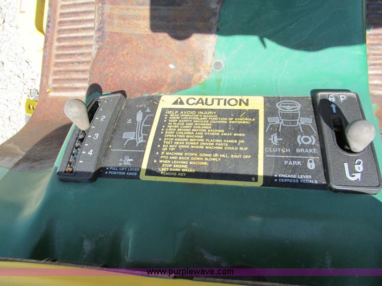 image for item E2018 John Deere 170 lawn mower