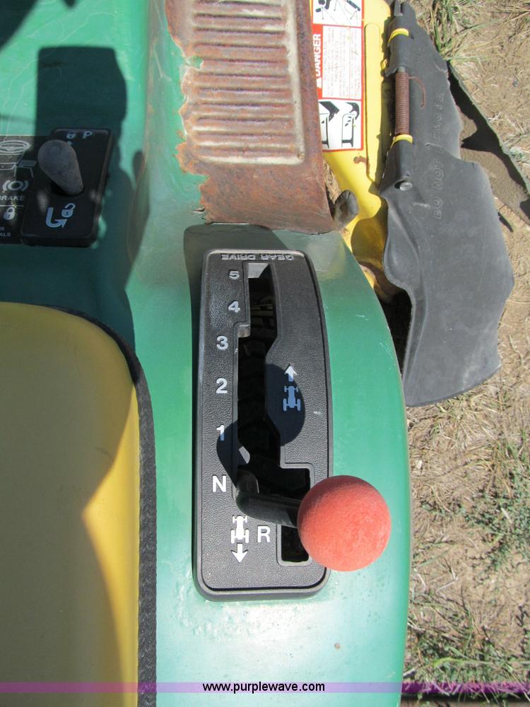 image for item E2018 John Deere 170 lawn mower